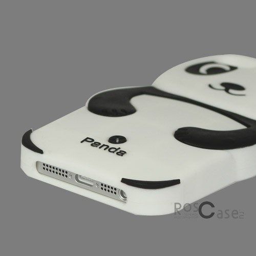 фото силиконовый чехол "Панда" для Apple iPhone 5/5S/5SE