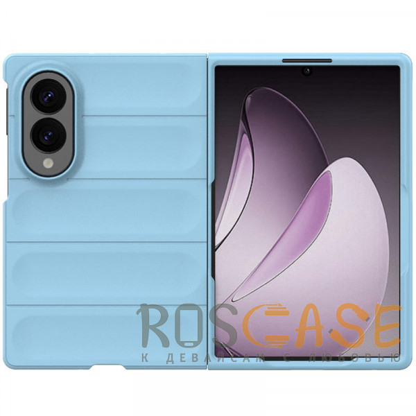 Фото Голубой Flex Matte | Пластиковый чехол с Soft Touch покрытием для Samsung Galaxy Z Fold 8