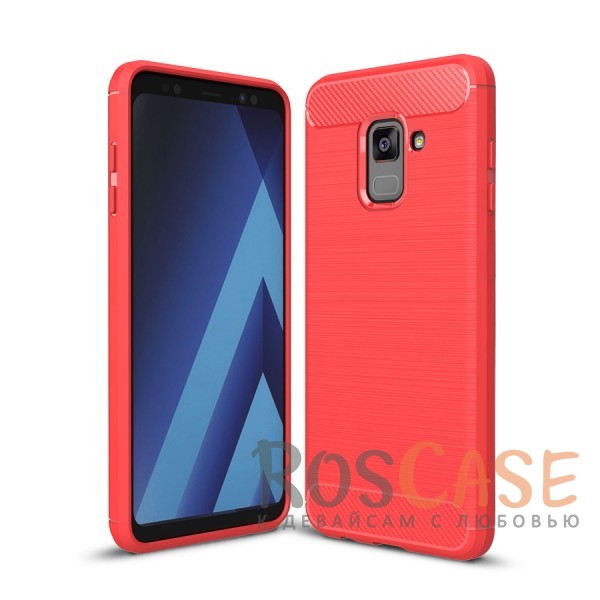 

iPaky Slim | Силиконовый чехол для Samsung A730 Galaxy A8+ (2018) (Красный)