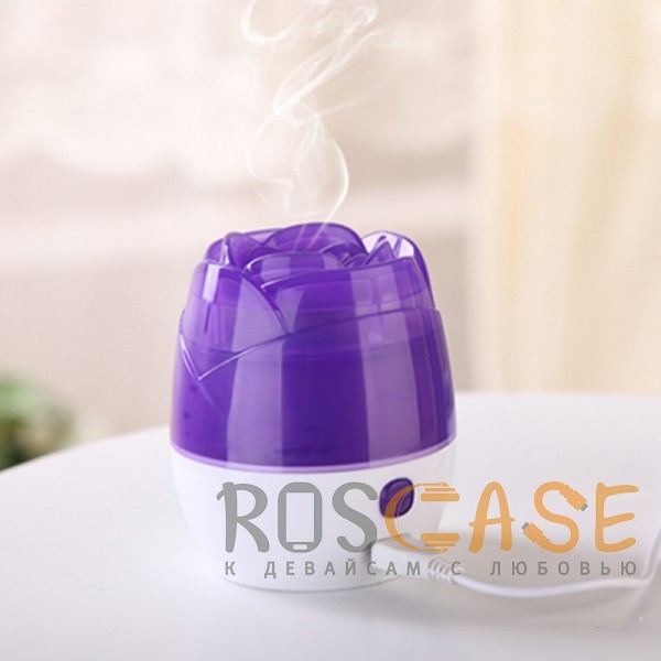 Фото Фиолетовый Компактный USB Увлажнитель воздуха LeBao Rose