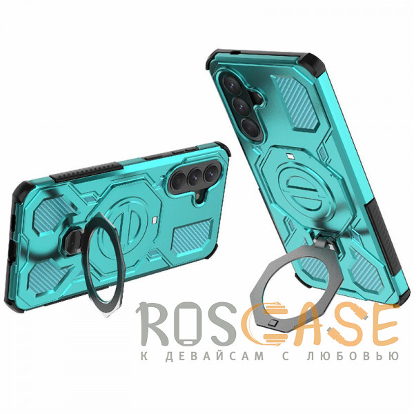 Фотография Голубой Magnus | Противоударный чехол с Magsafe для Samsung Galaxy A57