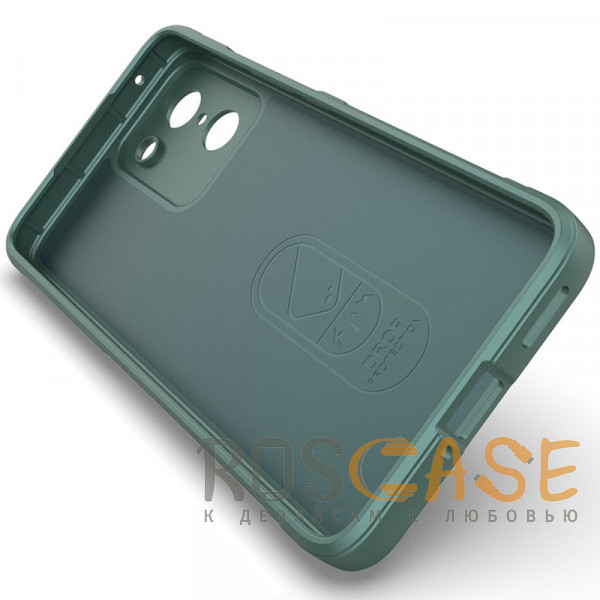 Изображение Зеленый Flex Silicone | Противоударный чехол для OnePlus Nord CE 5 5G / CE5 с защитой камеры и микрофиброй