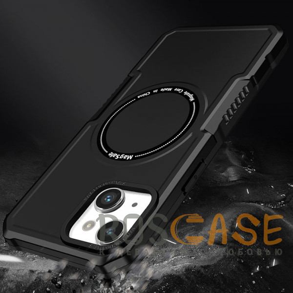 Изображение Черный Magnetic Armor | Противоударный чехол с поддержкой MagSafe для iPhone 14