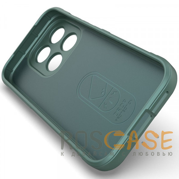 Изображение Зеленый Flex Silicone | Противоударный чехол для Xiaomi Mi 17 с защитой камеры и микрофиброй