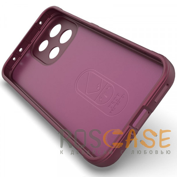 Изображение Бордовый Flex Silicone | Противоударный чехол для OnePlus Nord 6 / CE 6 / Turbo 6 / 6V с защитой камеры