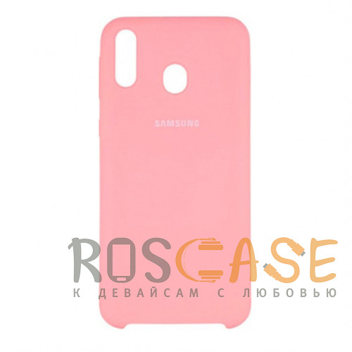 Фото Нежно-розовый Чехол Silicone Cover для Samsung Galaxy A40 (A405F)