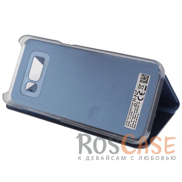 Фото Синий / Blue Чехол-книжка Clear View Standing Cover с прозрачной обложкой и функцией подставки для Samsung G950 Galaxy S8