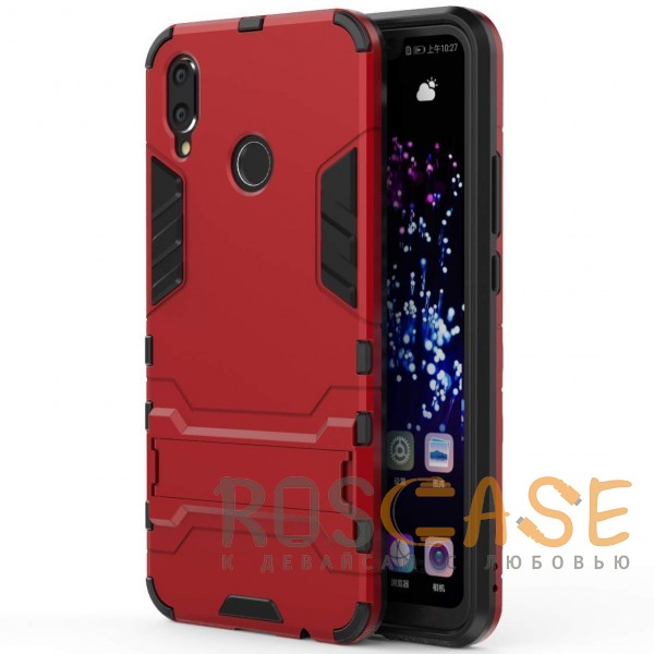 Фотография Красный / Dante Red Transformer | Противоударный чехол для Huawei Nova 3 с мощной защитой корпуса