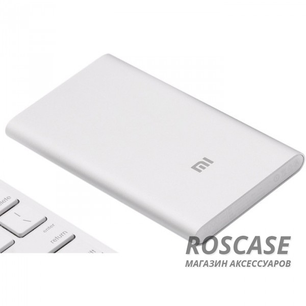 Изображение Серебряный Xiaomi Mi | Портативное зарядное устройство Power Bank 5000mAh (1 USB, 2.1A) NDY-02-AM