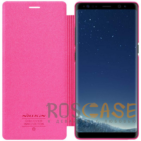 Изображение Розовый Nillkin Sparkle | Чехол-книжка для Samsung Galaxy Note 8