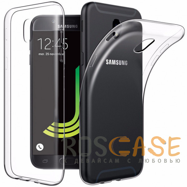 Фотография Прозрачный Ультратонкий силиконовый чехол для Samsung J530 Galaxy J5 (2017)