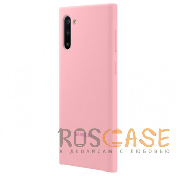 Фотография Нежно-розовый Чехол Silicone Cover для Samsung Galaxy Note 10