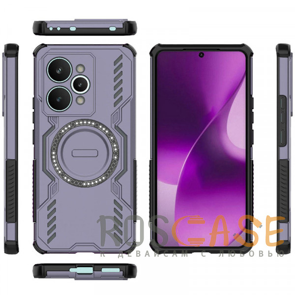 Фотография Фиолетовый Mirage MagSafe | Противоударный чехол с поддержкой MagSafe для Realme 15 Pro 5G