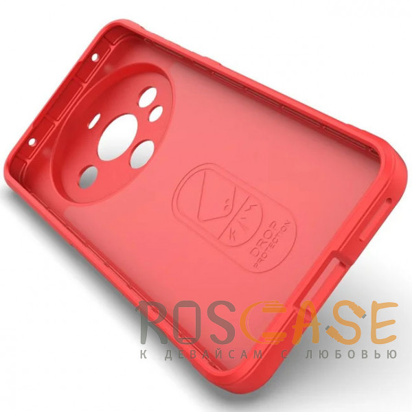 Изображение Красный Flex Silicone | Противоударный чехол для Huawei Mate 60 с защитой камеры и микрофиброй