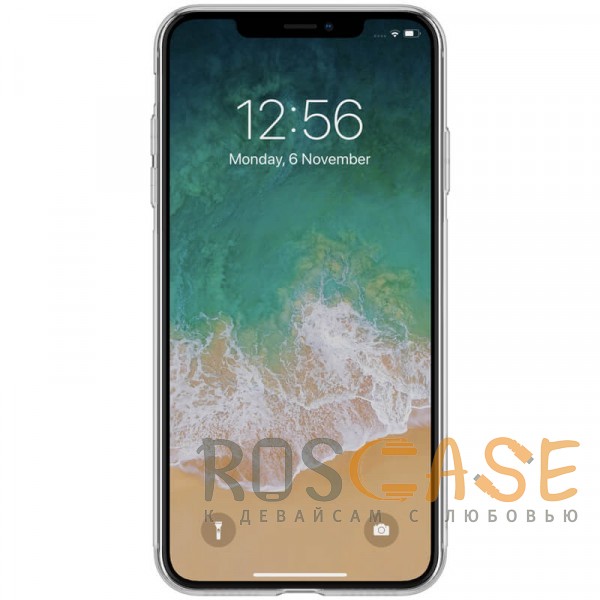 Изображение Бесцветный J-Case THIN | Гибкий силиконовый чехол для iPhone XS Max
