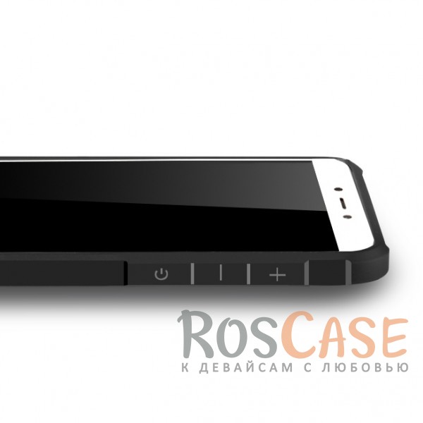 Изображение Черный Ультратонкий силиконовый чехол с дополнительной защитой углов для Xiaomi Redmi 4X