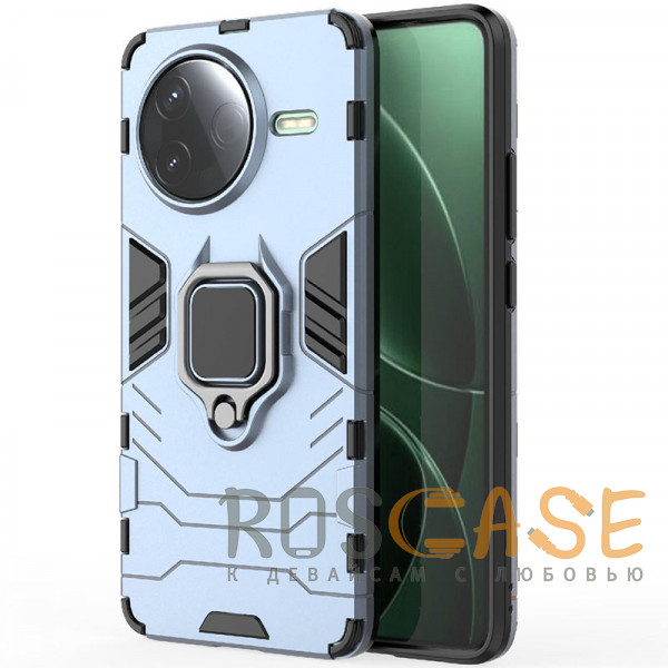 Фото Синий Transformer Ring | Противоударный чехол под магнитный держатель для Xiaomi Poco F7 Pro / Redmi K80