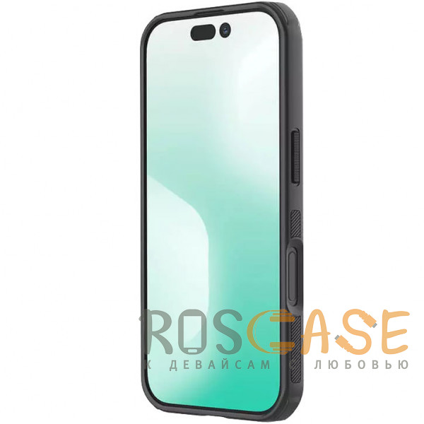 Изображение Черный Nillkin Super Frosted Shield Pro | Матовый чехол из пластика и ТПУ для iPhone 17