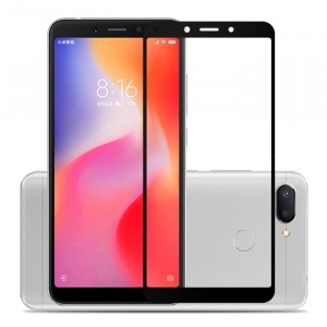 5D защитное стекло для Xiaomi Redmi 6 на весь экран