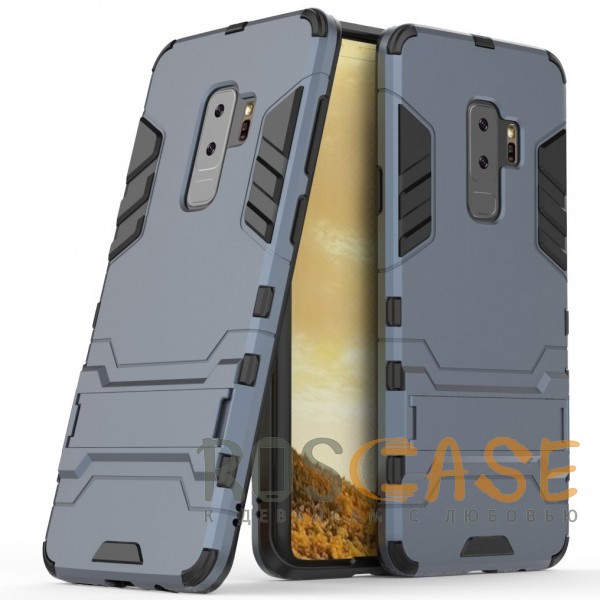 Фото Серый / Metal slate Transformer | Противоударный чехол для Samsung Galaxy S9 Plus с мощной защитой корпуса