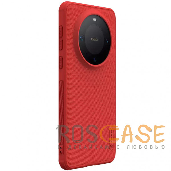 Фотография Красный Nillkin Super Frosted Shield Pro | Матовый чехол из пластика и ТПУ для Huawei Mate 60