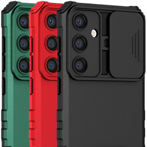 CamShield Holder | Противоударный чехол-подставка для Samsung Galaxy S25 Plus / S24 Plus 5G с защитой камеры
