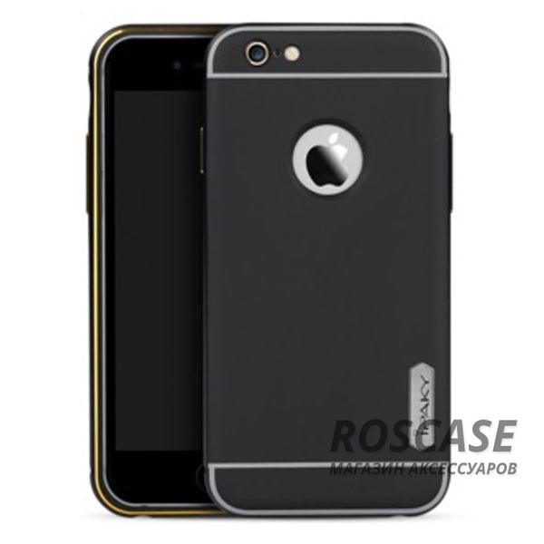 

iPaky Metal Frame | Чехол для Apple iPhone 6/6s (4.7") с металлическим бампером (Черный)