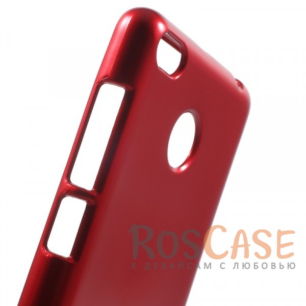 Изображение Красный Mercury iJelly Metal | Силиконовый чехол для Xiaomi Redmi 3 Pro / Redmi 3s