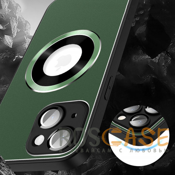 Изображение Зеленый Чехол с защитой камер и поддержкой MagSafe для iPhone 15