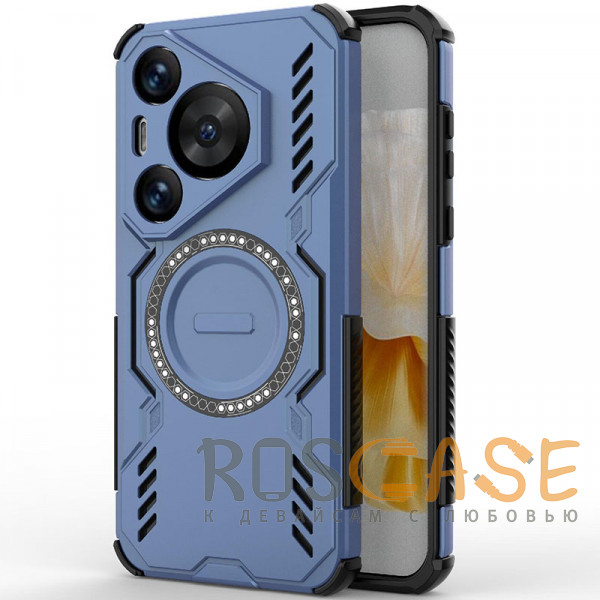 Изображение Синий Mirage MagSafe | Противоударный чехол с поддержкой MagSafe для Huawei Pura 70 Pro /70 Pro Plus