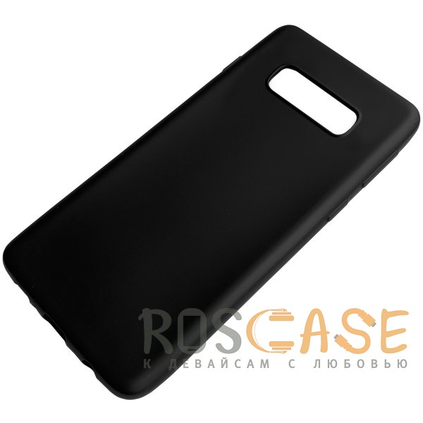 Фотография Черный J-Case THIN | Тонкий силиконовый чехол 0.5 мм для Samsung Galaxy S10e