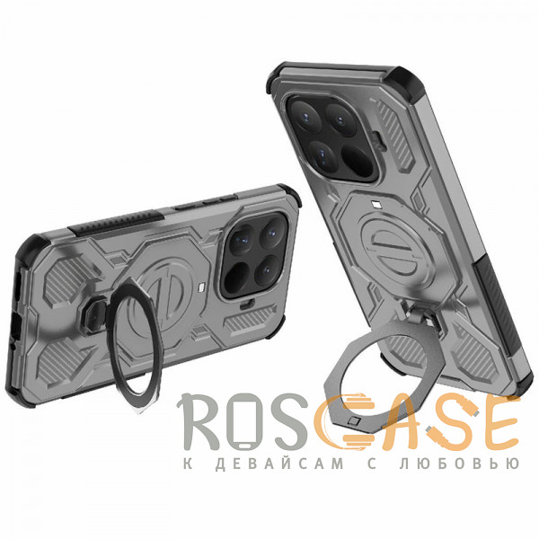 Фотография Серый Magnus | Противоударный чехол с Magsafe для Xiaomi Mi 15T Pro