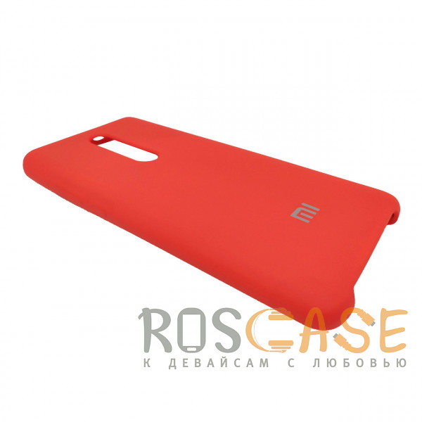 Фото Красный Silicone Cover | Силиконовый чехол с микрофиброй для Xiaomi Mi 9T (Pro) / Redmi K20 (Pro)