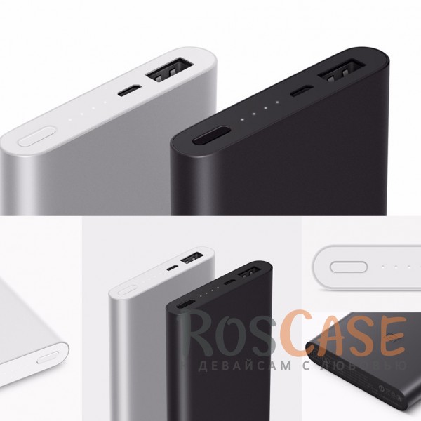 Фото Черный Xiaomi Mi 2 | Портативное зарядное устройство Power Bank 10000mAh (1 USB 2.1A) (копия)