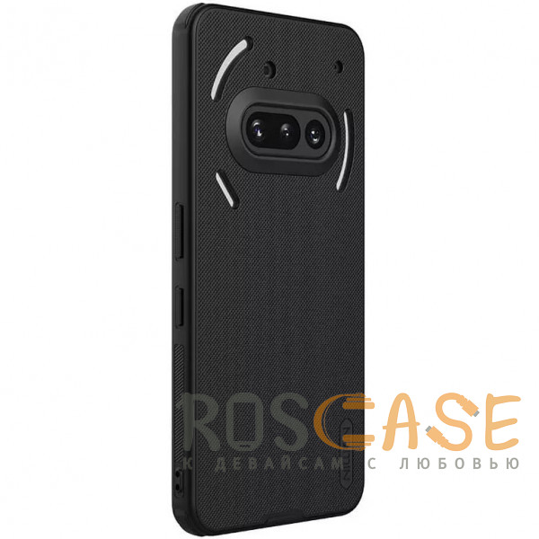 Фотография Черный Nillkin Super Frosted Shield Pro | Матовый чехол из пластика и ТПУ для Nothing Phone 3a