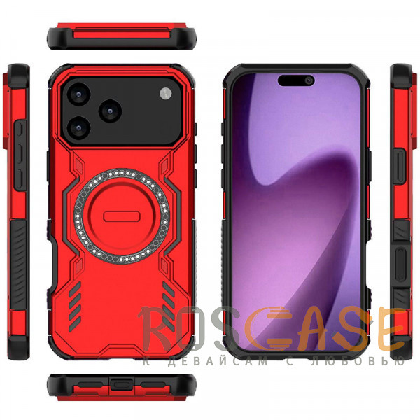 Фотография Красный Mirage MagSafe | Противоударный чехол с поддержкой MagSafe для iPhone 17 Pro Max