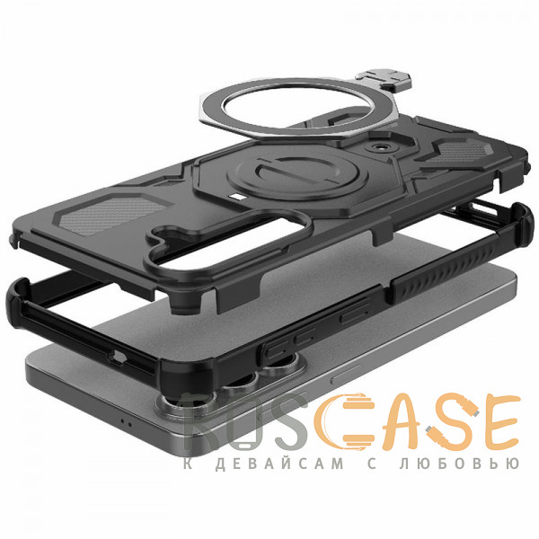 Фотография Черный Magnus | Противоударный чехол с Magsafe для Samsung Galaxy S26