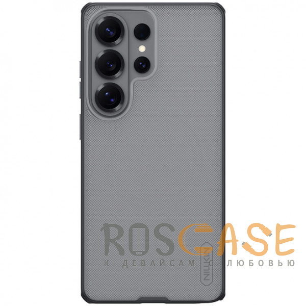 Фото Серый Nillkin Super Frosted Shield Pro | Матовый чехол из пластика и ТПУ для Samsung Galaxy S26 Ultra