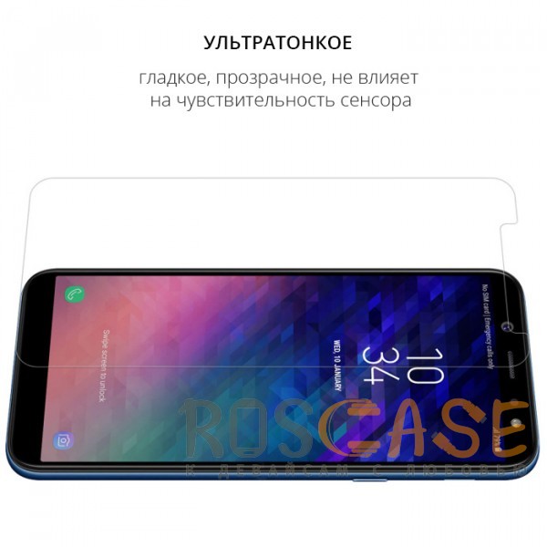 Фотография Прозрачное H+ | Защитное стекло для Samsung Galaxy A6 (2018) (в упаковке)
