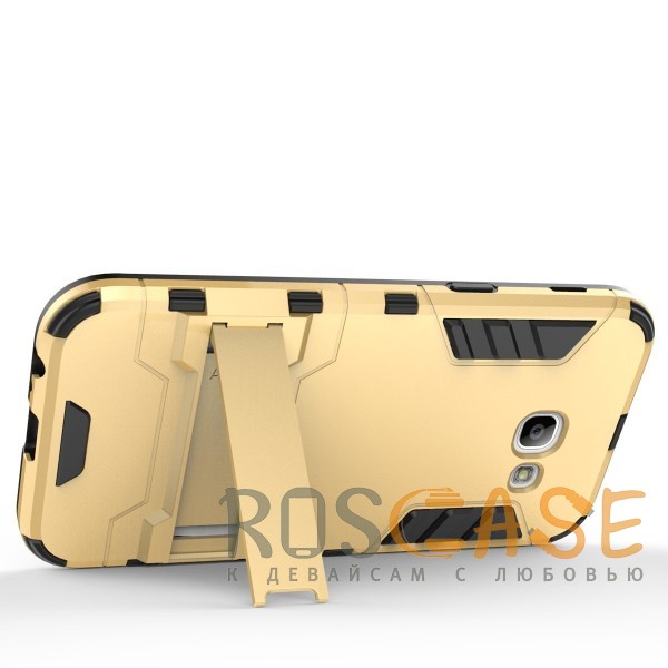 Изображение Золотой / Champagne Gold Transformer | Противоударный чехол для Samsung A520 Galaxy A5 (2017) с мощной защитой корпуса