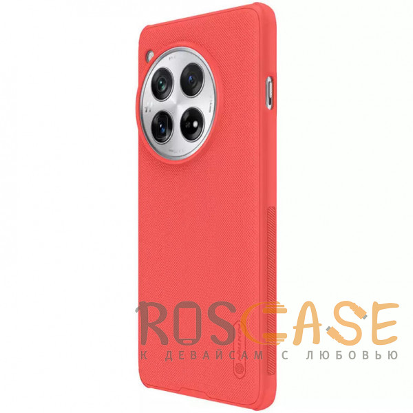 Изображение Красный Nillkin Super Frosted Shield Pro | Матовый чехол из пластика и ТПУ для OnePlus 12