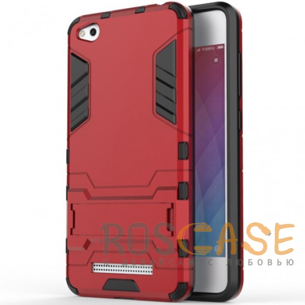 Фотография Красный / Dante Red Transformer | Противоударный чехол для Xiaomi Redmi 4a с мощной защитой корпуса
