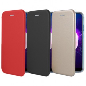 Open Color | Чехол-книжка для OnePlus 6 с функцией подставки и магнитом