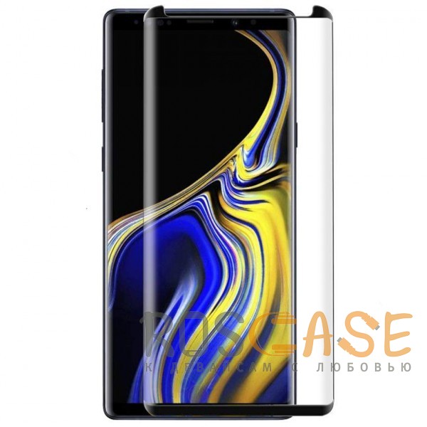 

5D защитное стекло для Samsung Galaxy Note 9 на весь экран (Черное)