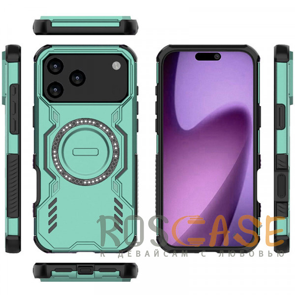 Фотография Зеленый Mirage MagSafe | Противоударный чехол с поддержкой MagSafe для iPhone 17 Pro Max