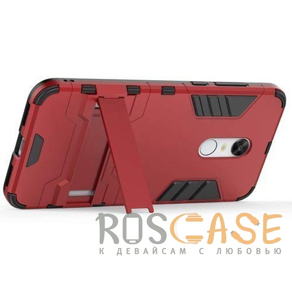 Изображение Красный / Dante Red Transformer | Противоударный чехол для Xiaomi Redmi 5 Plus / Redmi Note 5 (Single Camera) с мощной защитой корпуса