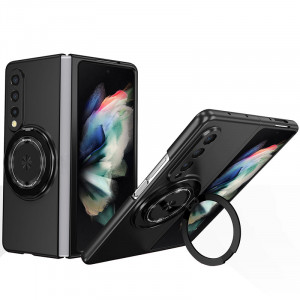 Matte Shield Ring | Тонкий пластиковый чехол с кольцом Magsafe  для Samsung Galaxy Z Fold 4