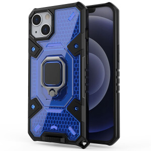 Honeycomb Armor | Противоударный чехол с защитой камеры и кольцом  для iPhone 13 Mini