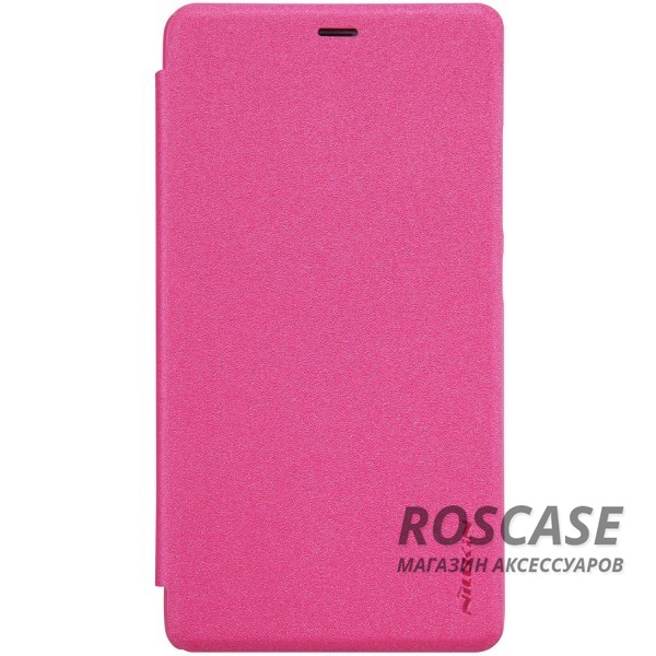 Фотография Розовый Nillkin Sparkle | Чехол-книжка с функцией Sleep Mode для Xiaomi Redmi Note 3 / Redmi Note 3 Pro