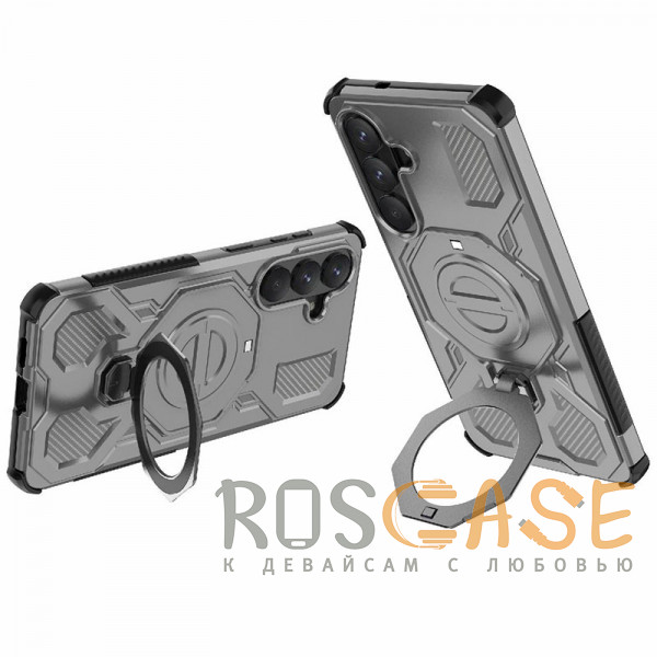 Фотография Серый Magnus | Противоударный чехол с Magsafe для Samsung Galaxy S26 Plus